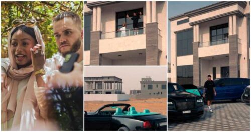 “He don dey chop Otedola money” Reactions as DJ Cuppy’s husband acquires second mansion in Dubai