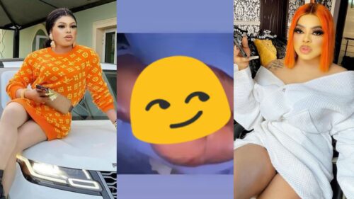 “Wahala” Reactions as Nigerian crossdresser, Bob Risky puts his newly acquired curves on display