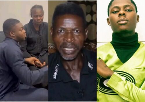Comedian The Cute Abiola Surprises Father of Mohbad with New